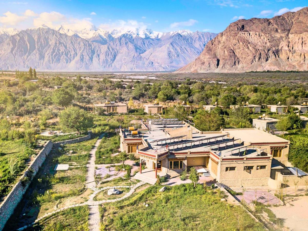 Lchang Nang Retreat-The House Of Trees-Nubra Valley Hotel Sumur Luaran gambar