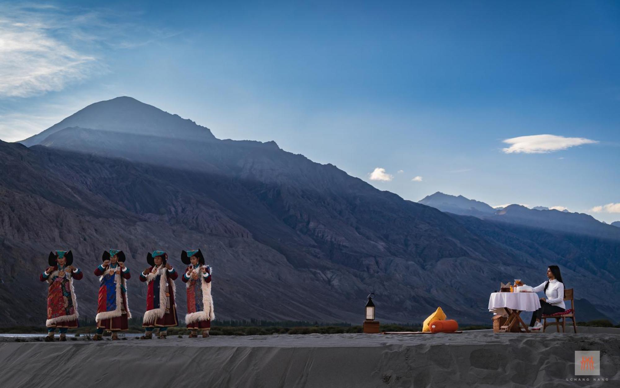 Lchang Nang Retreat-The House Of Trees-Nubra Valley Hotel Sumur Luaran gambar