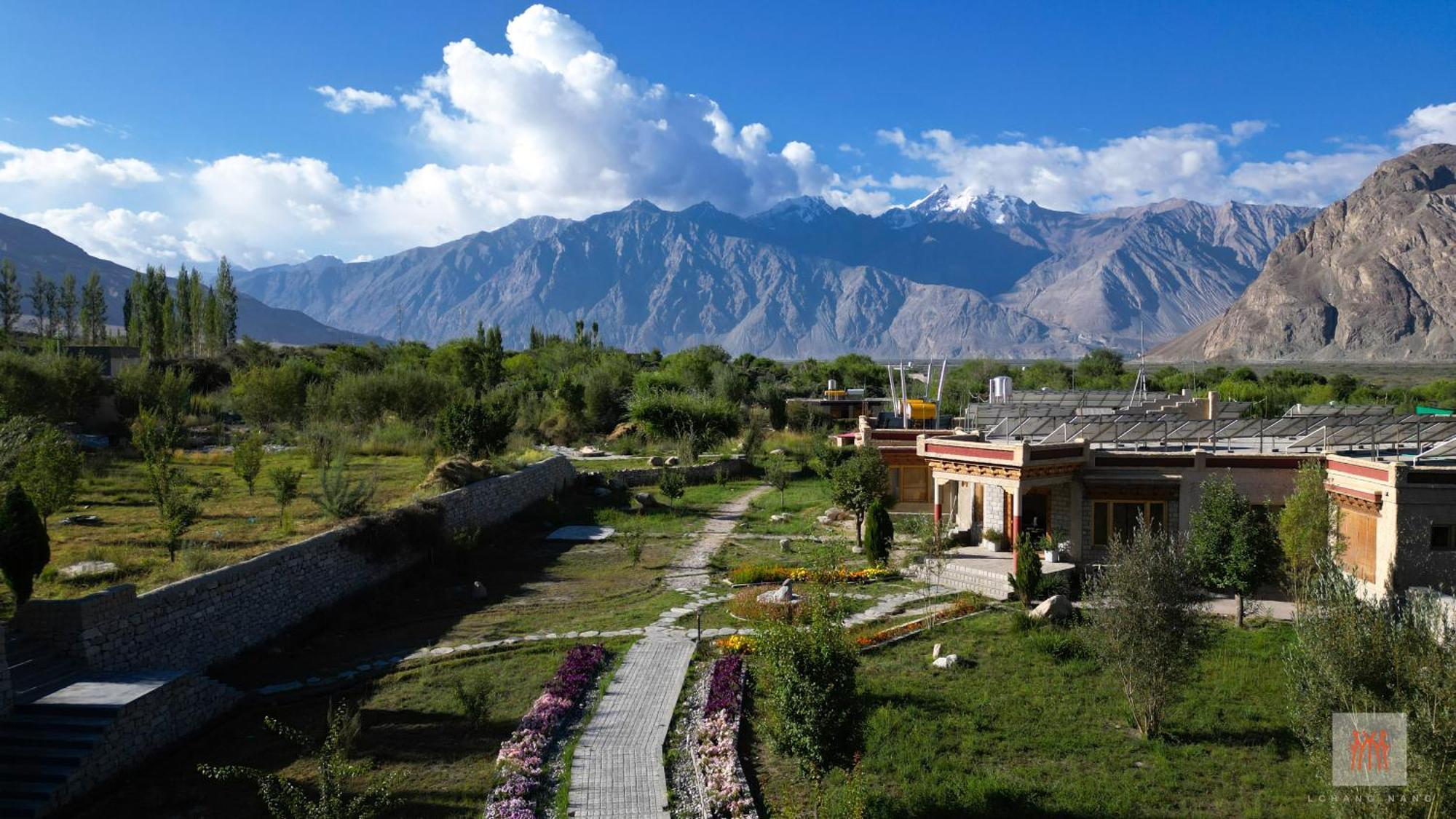 Lchang Nang Retreat-The House Of Trees-Nubra Valley Hotel Sumur Luaran gambar