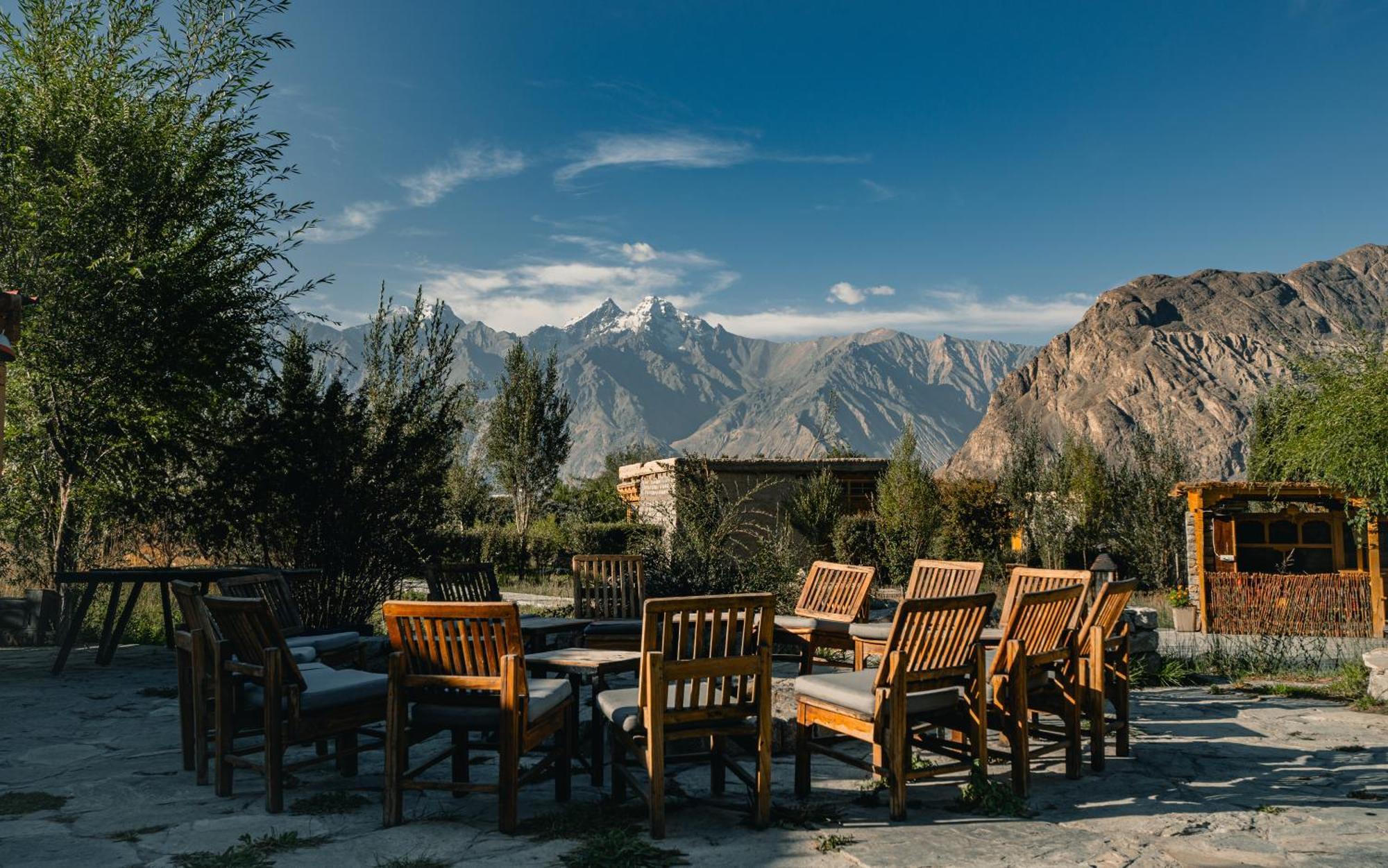 Lchang Nang Retreat-The House Of Trees-Nubra Valley Hotel Sumur Luaran gambar