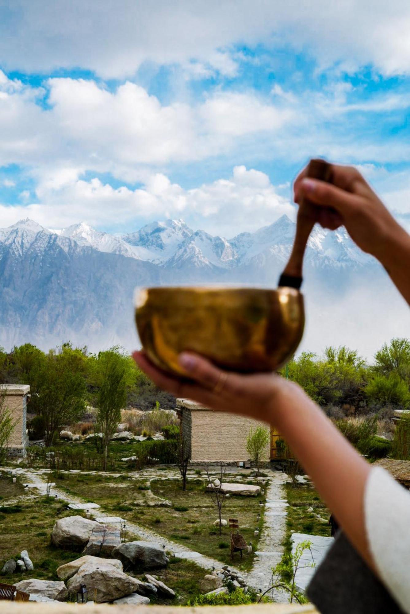 Lchang Nang Retreat-The House Of Trees-Nubra Valley Hotel Sumur Luaran gambar